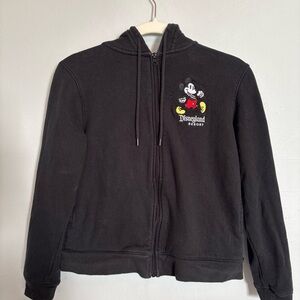 Disneyland Resort Black Zip Hoodie